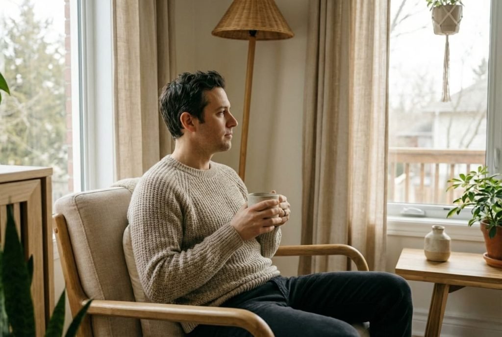 Hombre Reflexión studio